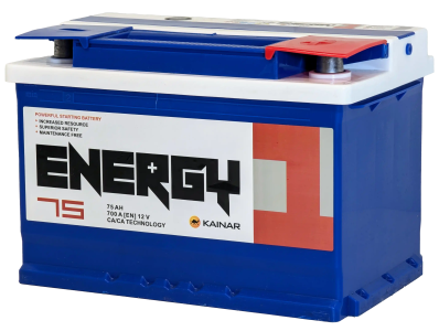 Аккумулятор Energy one 12v, 75Ah, 700A, R+(0), L3, B13