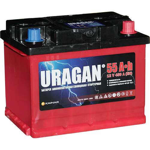 Аккумулятор URAGAN 55 R+