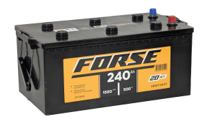 Аккумулятор FORSE 240 Ач, 1500 А, 12 v, Обратная L+ (3) euro, D6/C, B00