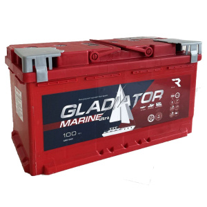 Аккумулятор GLADIATOR Marine EFB 100 Ач, 960 А, 12 v, Обратная R+ (0)