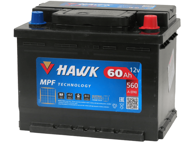 Аккумулятор HAWK 60 R+