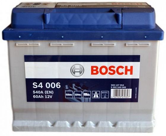 Аккумулятор Bosch S4 60 L+