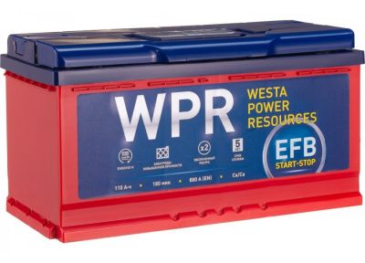 Аккумулятор WPR EFB 110 R+