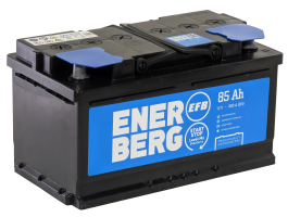 Аккумулятор ENERBERG EFB 85 Ач, 800 А, 12 v, Обратная R+ (0), DIN L2, B13