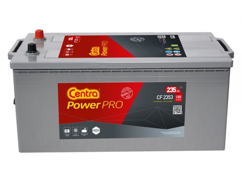 Аккумулятор Centra PowerPRO 225 (3) евро +/-