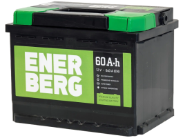 Аккумулятор ENERBERG 60 Ач, 640 А, 12 v, Обратная R+ (0), DIN L2, B13