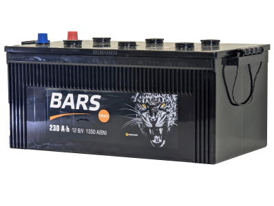 Аккумулятор BARS 230 Ач, 1350 А, 12 v, Обратная L+ (3) euro, D6 (C), B00