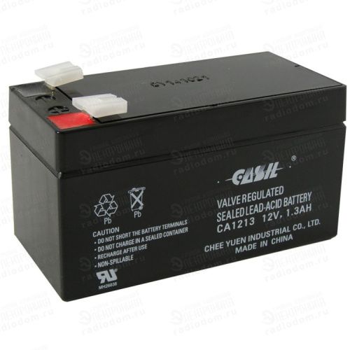 Аккумулятор Casil 12V-1.3Ah+