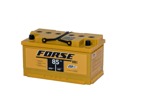 Фото Аккумулятор FORSE 85 Ач низк, 800 А, 12 v, Обратная R+ (0), DIN LB4, B13