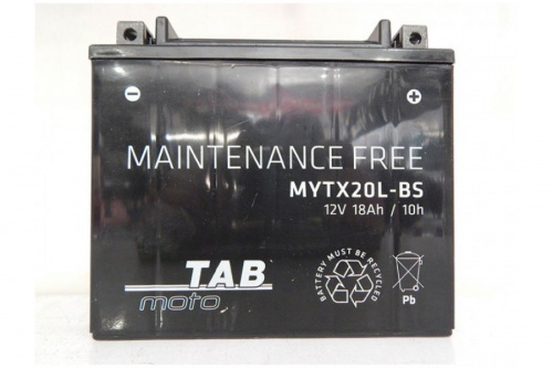 Аккумулятор TAB YTX20L-BS 18Ah