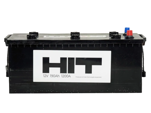 Аккумулятор HIT 190 Ач, 1200 А, 12 v, Обратная L+ (3) euro, D4 (A), B00 фото