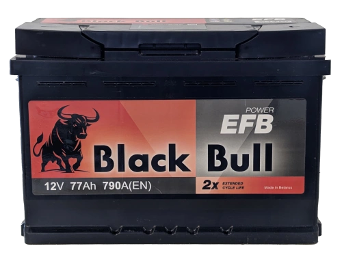 Фото BLACK BULL EFB 77 Ач, 790 А, 12v, Обратная R, L3