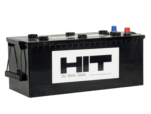 Аккумулятор HIT 190 Ач, 1200 А, 12 v, Обратная L+ (3) euro, D4 (A), B00 фото