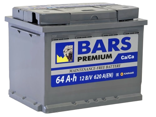 Аккумулятор BARS Premium 64 R+