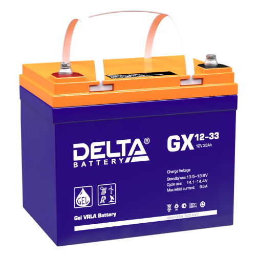 Аккумулятор DELTA GX 12V-33 фото