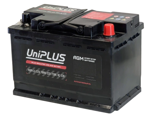 Фото Аккумулятор UniPLUS AGM 70 R+