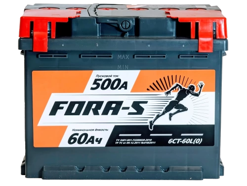 Аккумулятор FORA-S 60 R+