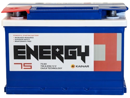 Аккумулятор Energy one 12v, 75Ah, 700A, L+(1), L3, B13