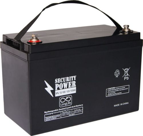 Аккумулятор Security Power 12V-100Ah+