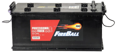 Аккумулятор FIREBALL 190 Ач, 1200 А, 12 v, Прямая R+ (4) rus, D5 (B), B00 фото