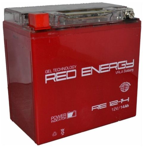 Аккумулятор RED ENERGY RE 1214 (14 A/H) 210 A L+ фото