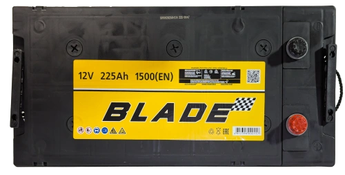 Аккумулятор BLADE 225 Ач, 1500 А, 12 v, Обратная L+ (3) euro, D6 (C), B00 фото