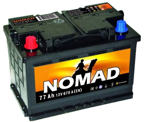 Аккумулятор NOMAD 77 L+