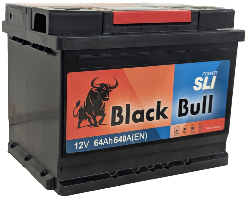 Фото BLACK BULL SLI 64 Ач, 640 А, 12v, Обратная R, L2