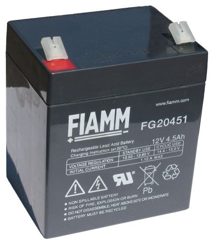 Аккумулятор FIAMM 12V-4.5 фото