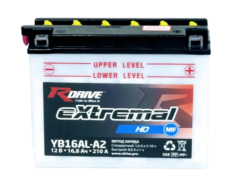 Аккумулятор RDrive eXtremal HD YB16AL-A2 16Ah фото