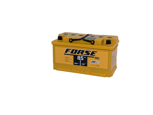 Фото Аккумулятор FORSE 85 Ач низк, 800 А, 12 v, Обратная R+ (0), DIN LB4, B13