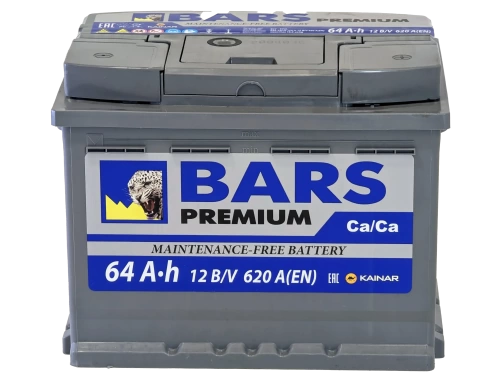 Аккумулятор BARS Premium 64 R+