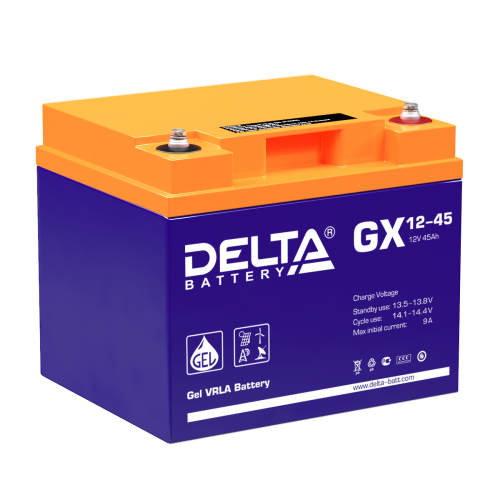 Аккумулятор DELTA GX 12V-45 фото