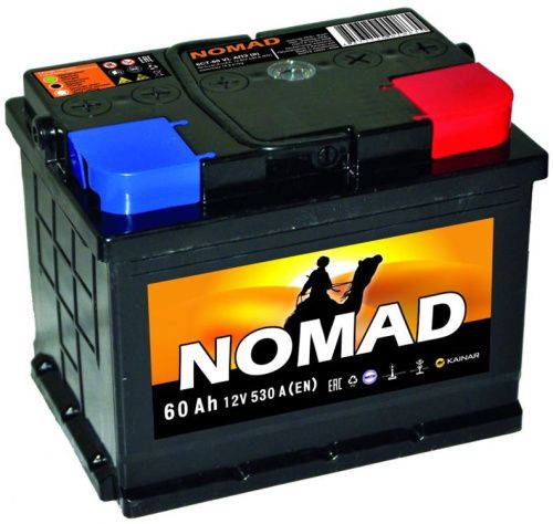 Фото Аккумулятор NOMAD 60 R+