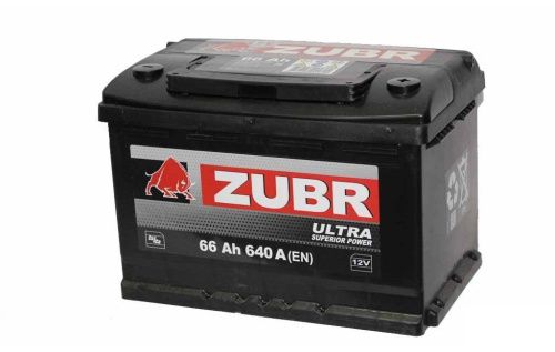 Аккумулятор ZUBR ULTRA 66 R+