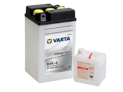 Аккумулятор VARTA POWERSPORTS FRESHPACK 008 011 004 (8 A/H) 40 A 6V фото