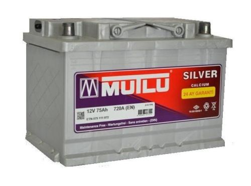 Аккумулятор MUTLU SILVER CALCIUM LS3-75A 75 R+