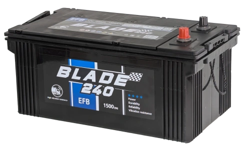 Аккумулятор BLADE EFB 240 Ач, 1500 А, 12 v, Обратная L+ (3) euro, D6 (C), B00 фото