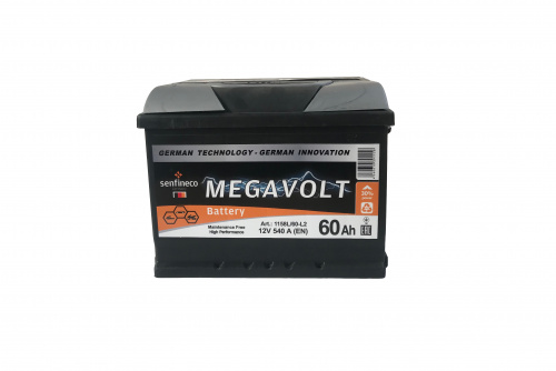 Аккумулятор MEGAVOLT 60 L+