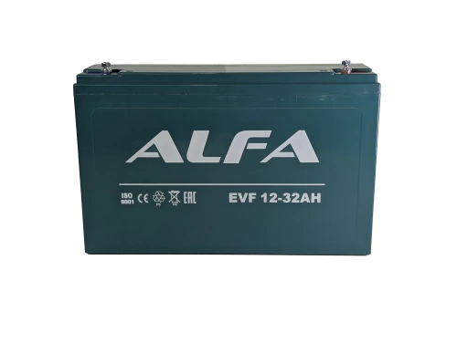 ALFA EVF 12V-32Ah тяговая M5 (266*76*170) фото