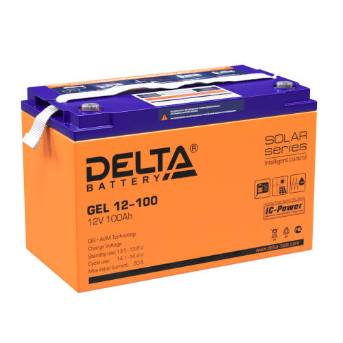 Аккумулятор DELTA GEL 12V-100 фото