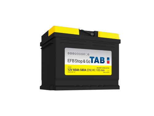 Фото Аккумулятор TAB EFB STOP & GO (60 Ah) 640 A R+