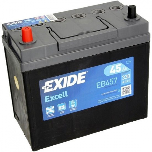 Аккумулятор Exide Excell 45 JL+