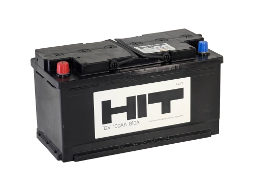 Фото Аккумулятор HIT 100 Ач, 810 А, 12 v, Прямая L+ (1)