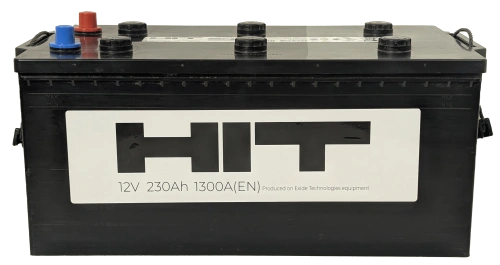 Аккумулятор HIT 230 Ач, 1300 А, 12 v, Обратная L+ (3) euro, D6 (C), B00 фото