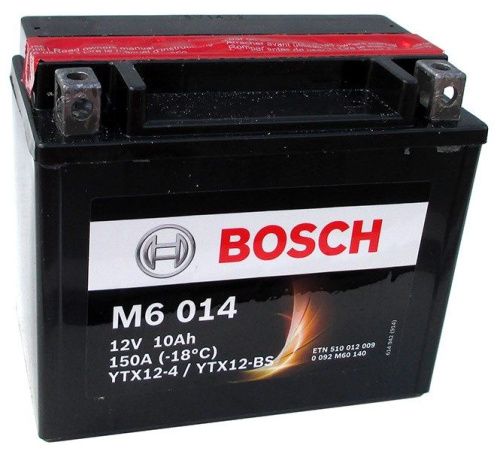 Аккумулятор BOSCH M6 014 510 012 009 (10 A/H) 150 A L+ фото