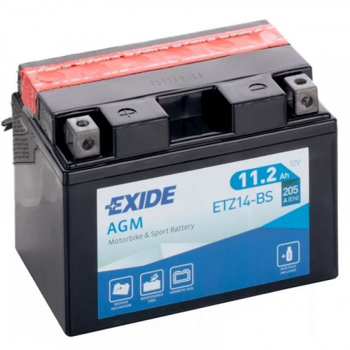 Аккумулятор Exide YTZ14-BS 11Ah