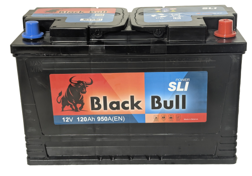 Аккумулятор BLACK BULL 120 Ач, 950 А, 12 v, D2 фото