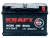 Фото Аккумулятор KRAFT AGM 80 Ач, 800 А, 12 v, Обратная R+ (0), DIN L4, B13