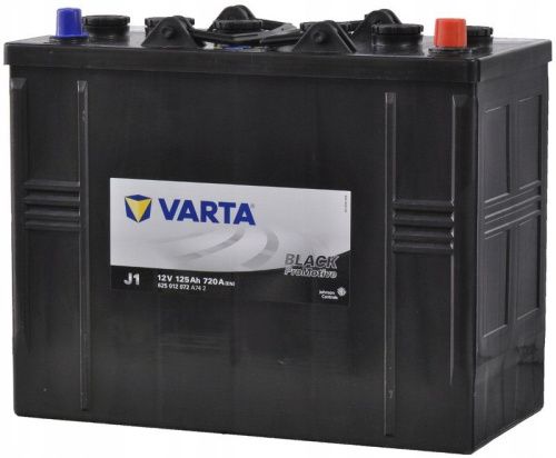 Аккумулятор VARTA PROMOTIVE BLACK J1 625 012 072 (125 A/H) 720 A R+ фото